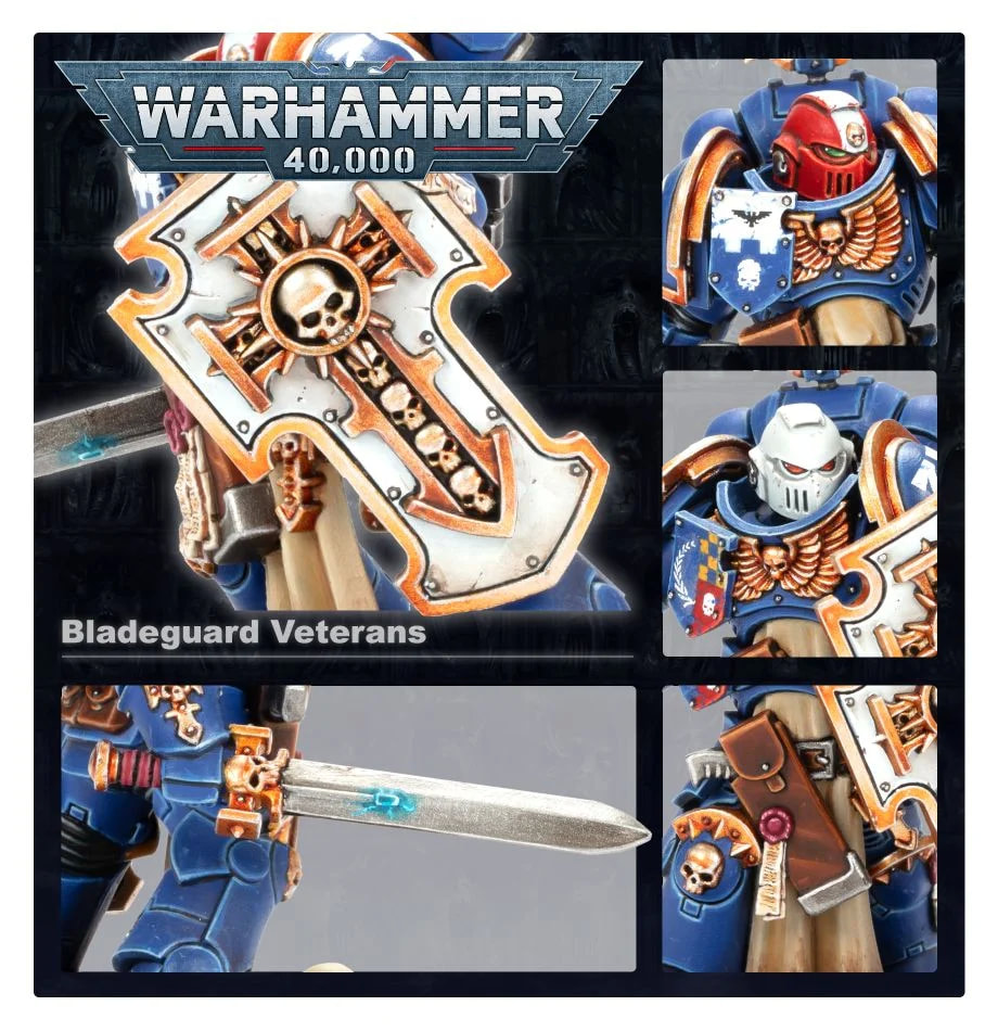 Space Marines Bladeguard Veterans Master-Crafted Power Sword A G3247